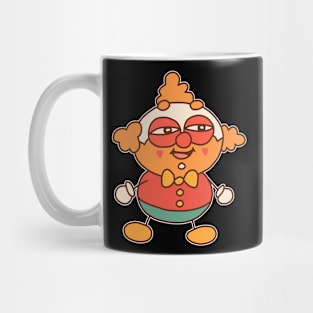 Cute Clown Doodle Mug